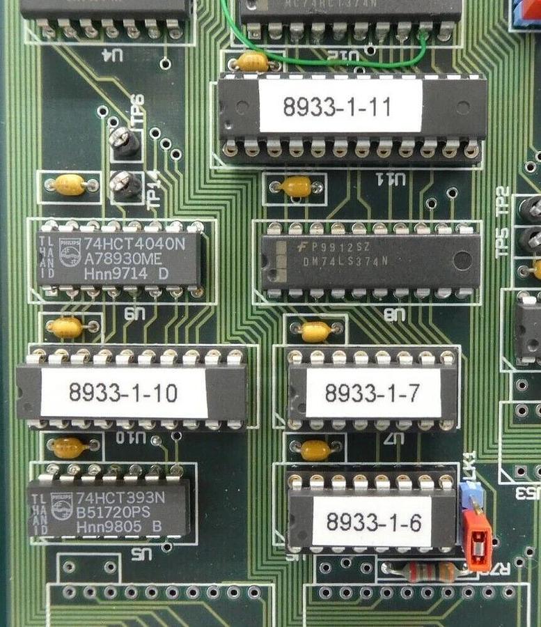 Used Computer Recognition Systems 10779 VIDIO BOARD PCB Card 8933 Working Surplus