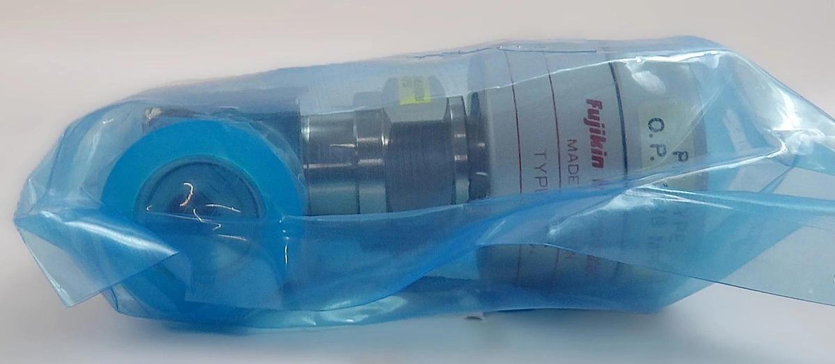 Fujikin 316L Diaphragm Valve Type N.C. Reseller Lot of 2 New Surplus