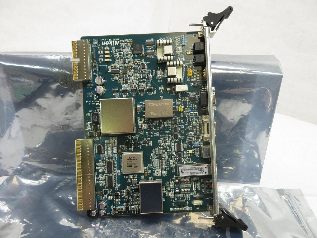 Used Nikon Precision 4S025-563 Processor PCB Card AFX8IF NSR Series Working