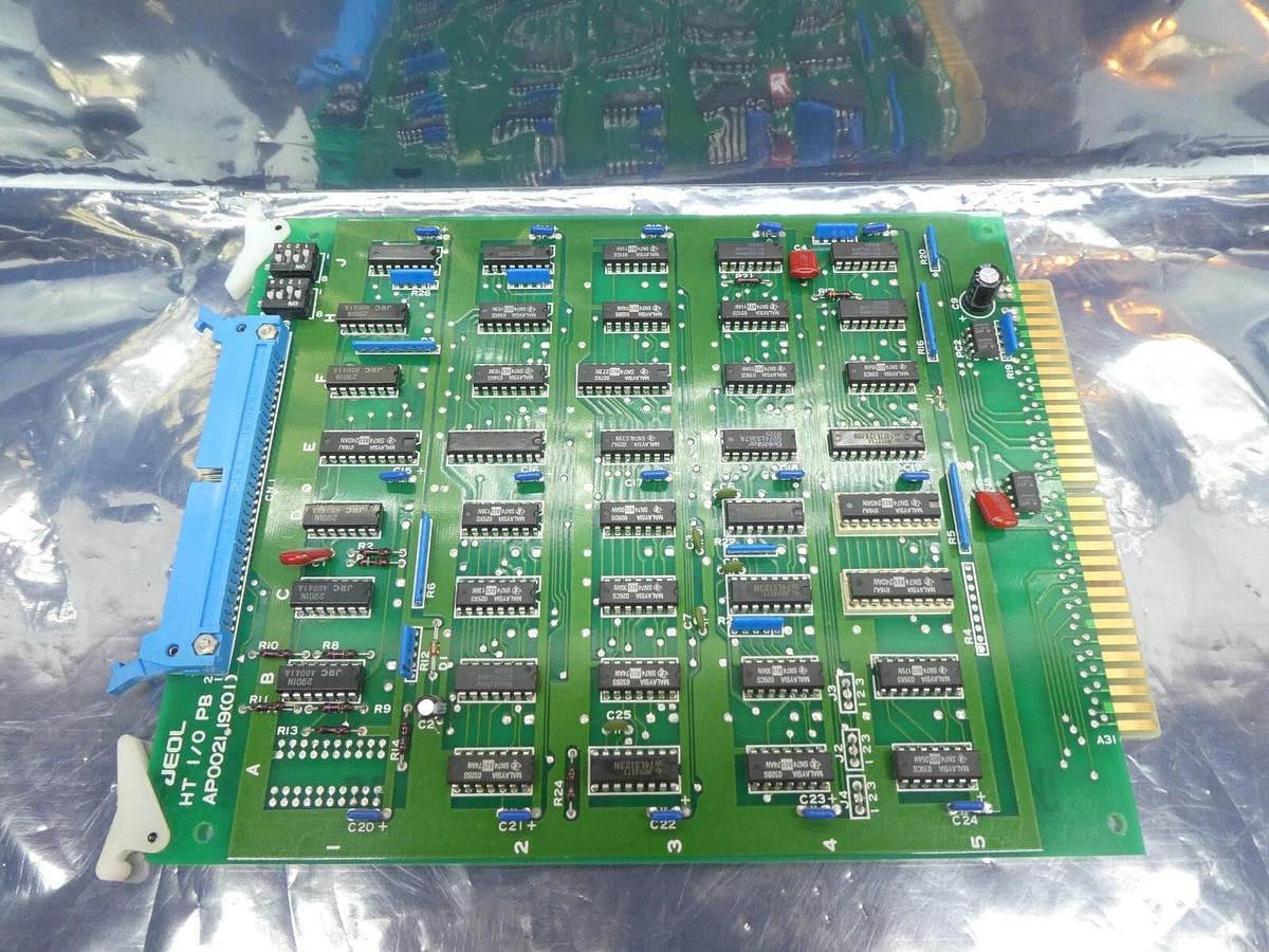 Used JEOL AP002119(01) I/O PCB Card HT I/O PB JSM-6300F SEM Working Surplus