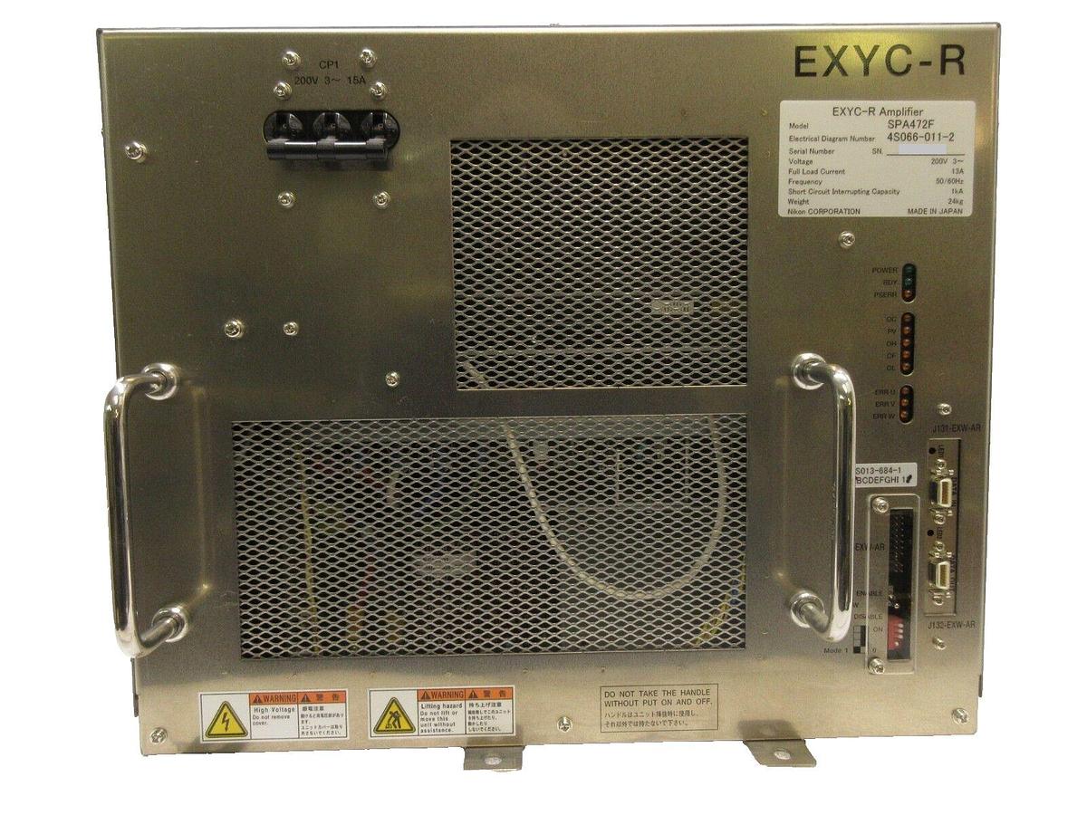 Used Nikon 4S066-011-2 EXYC-R Amplifier Module SPA472F 4S013-684-1 NSR Working