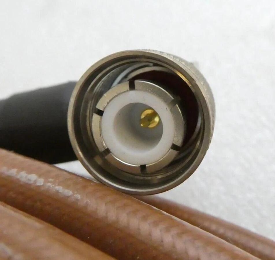Used NP New Power Plasma 2K1504 RF Coaxial Cable 25 Meters 82 Foot Working Surplus
