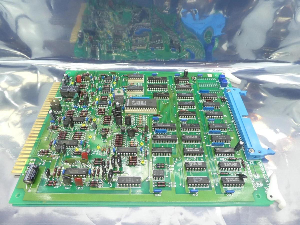 Used JEOL AP002110(00) Video Control PCB Card VIDEO CONT(3) PB JSM-6400F SEM Working
