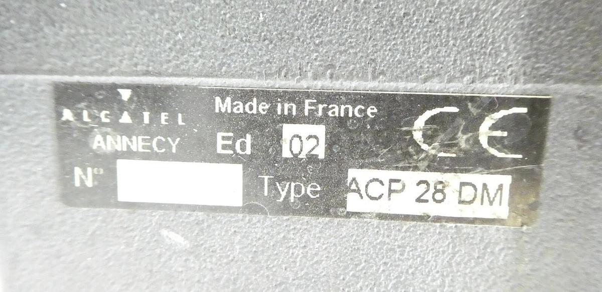Used Alcatel ACP 28 DM Dry Roughing Pump Assembly ASM 192 T2D+ Pfeiffer Damaged As-Is