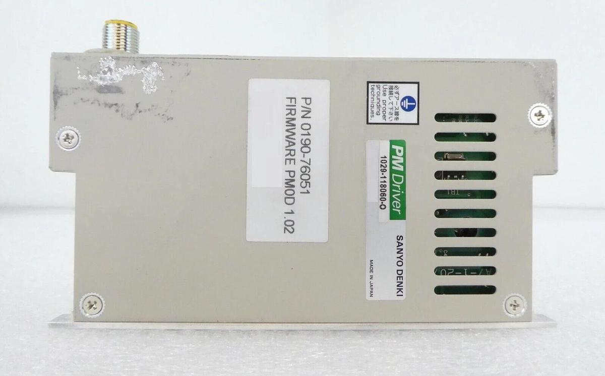 Used Sanyo Denki 1029-118060-0 PM Driver AMAT 0190-76051 Lot of 2 Working