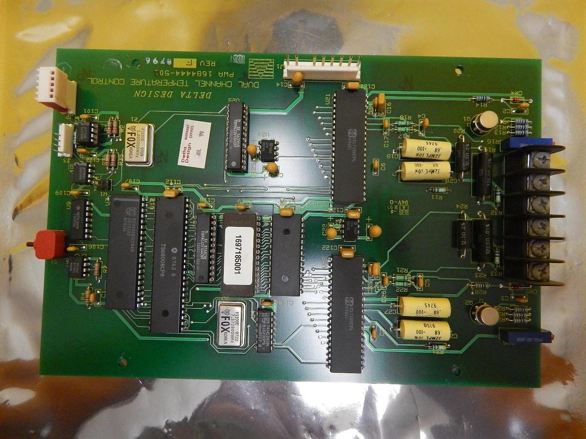 Used Delta Design 1684444-501 Dual Channel Temperature Controller Board PCB Used