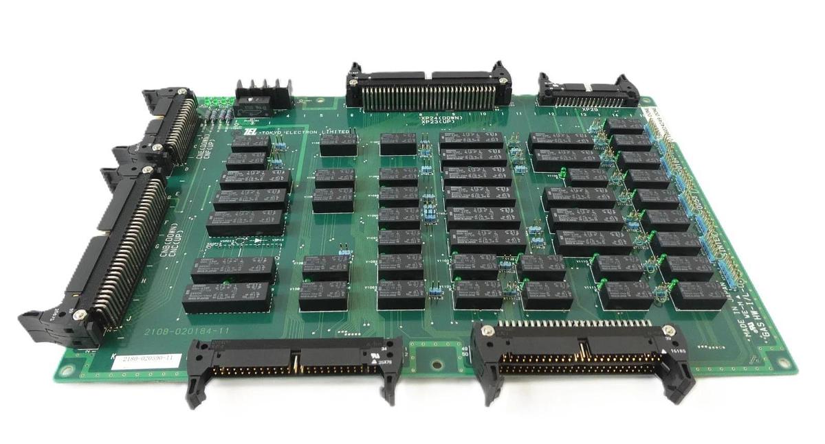 Used TEL 2180-020590-11 Gas HW-I/L-C 303i SINTER TTL-0058 PCB 2181-020184-11 Working
