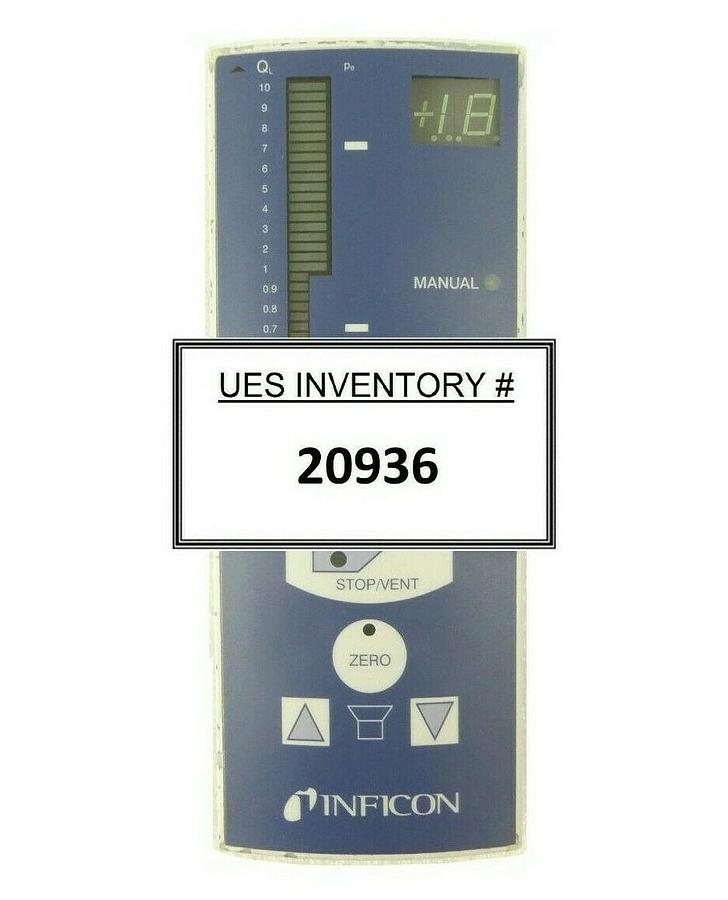 Used Inficon 20015203 Hand Held Vacuum Controller Pendant UL 2000 Loetselte Working
