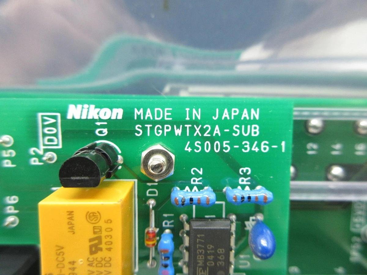 Used Nikon 4S013-382 Backplane Interface Board PCB STGPWTX4A NSR-S307E Used Working