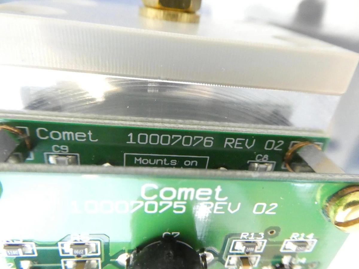 Used Comet 10009897.00 RF Match Phase/Mag Assembly 10007075 10007076 Working Surplus