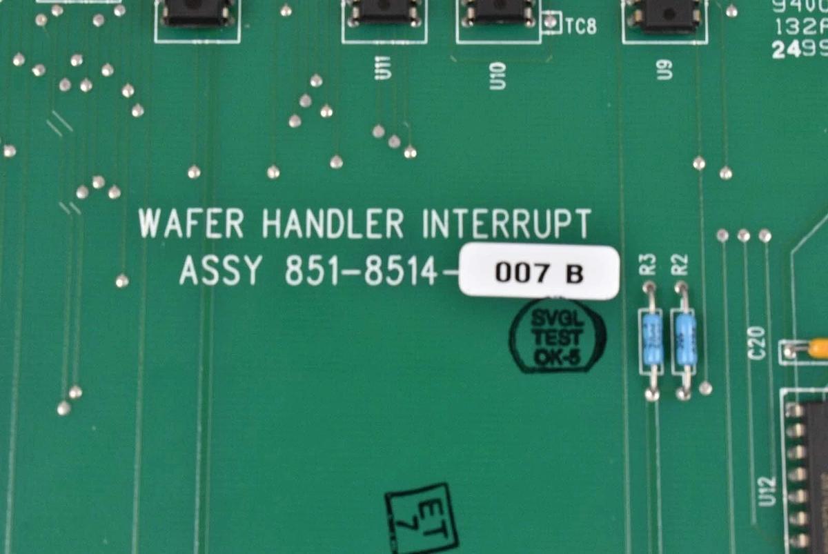 Used SVG 851-8514-007 PCB Wafer Handler Interrupt