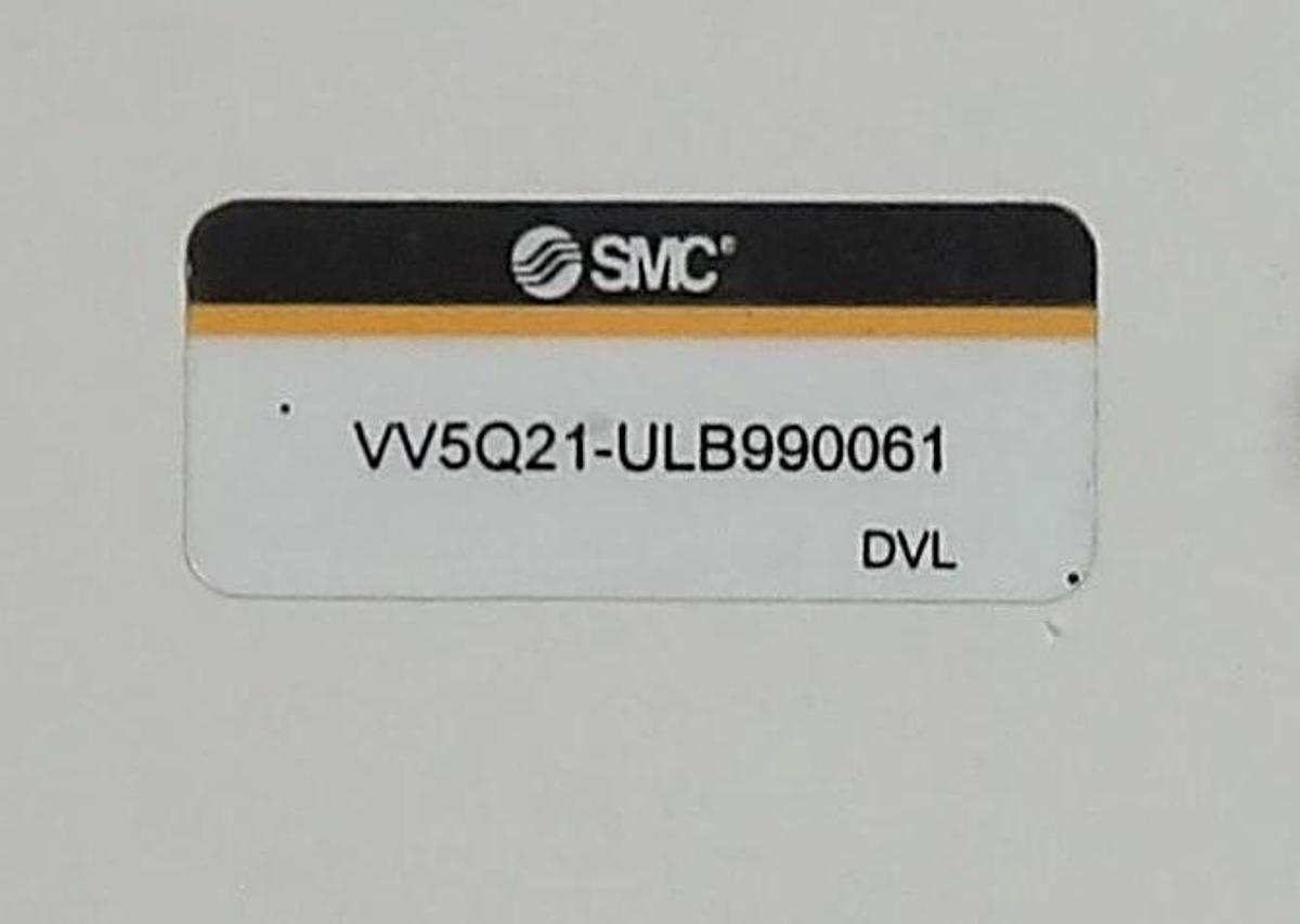 Used SMC VV5Q21-ULB990061 8-Port Pneumatic Valve Manifold EX160-SDN1 Working