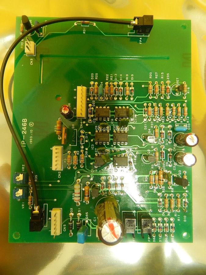Used Yashibi IP-246B Optical Sensor PCB Board 1993.10 Used Working