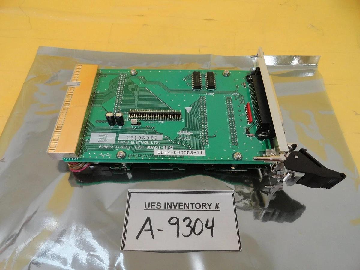 Used TEL Tokyo Electron E244-000058-11 HDD I/F PCB Card E2B022-11/FRIF T-3044SS Used