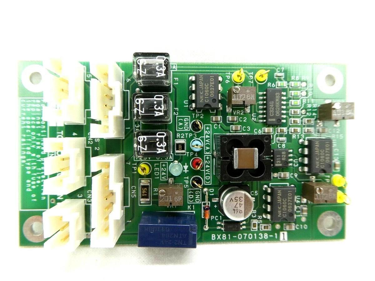 Used TEL Tokyo Electron BX80-071010-11 Interface PCB LM PRSS 2 Trias Working Spare