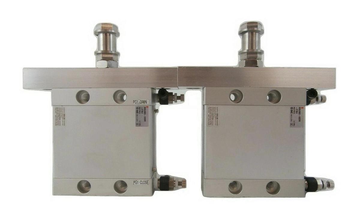 Used SMC MDUB63-60DM-F7BV Compact Cylinder Lot of 2 TEL Tokyo Electron Telius Working