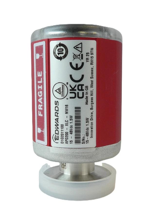 Edwards D1G2011100 Pirani Vacuum Gauge APG200-XLC-NW16 500720561 New