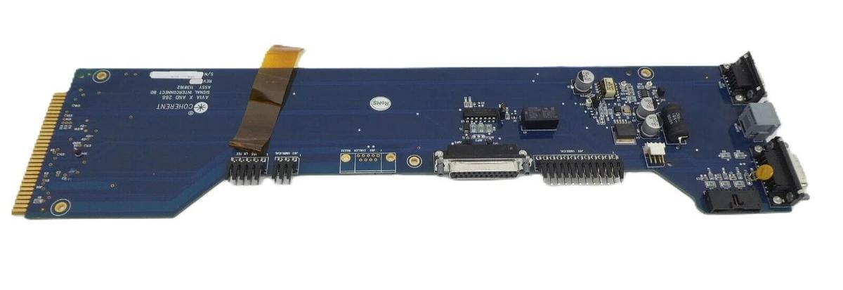 Used Coherent 1138162 AVIA X and 266 Signal Interconnect Board PCB Working Surplus
