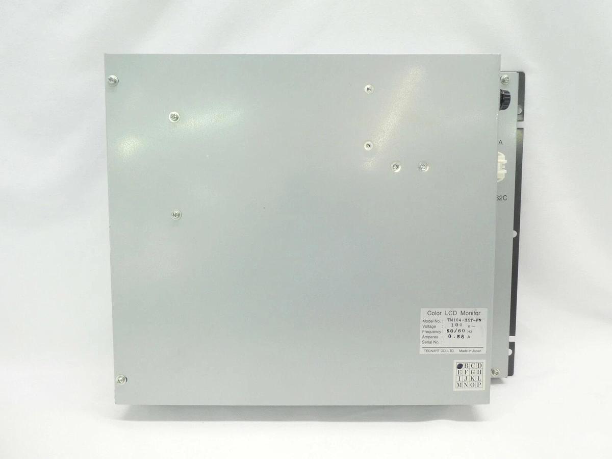 Used Tecnart TM104-HKT-PN Color LCD Monitor 10.5" Kokusai Zestone DD-1203V Working