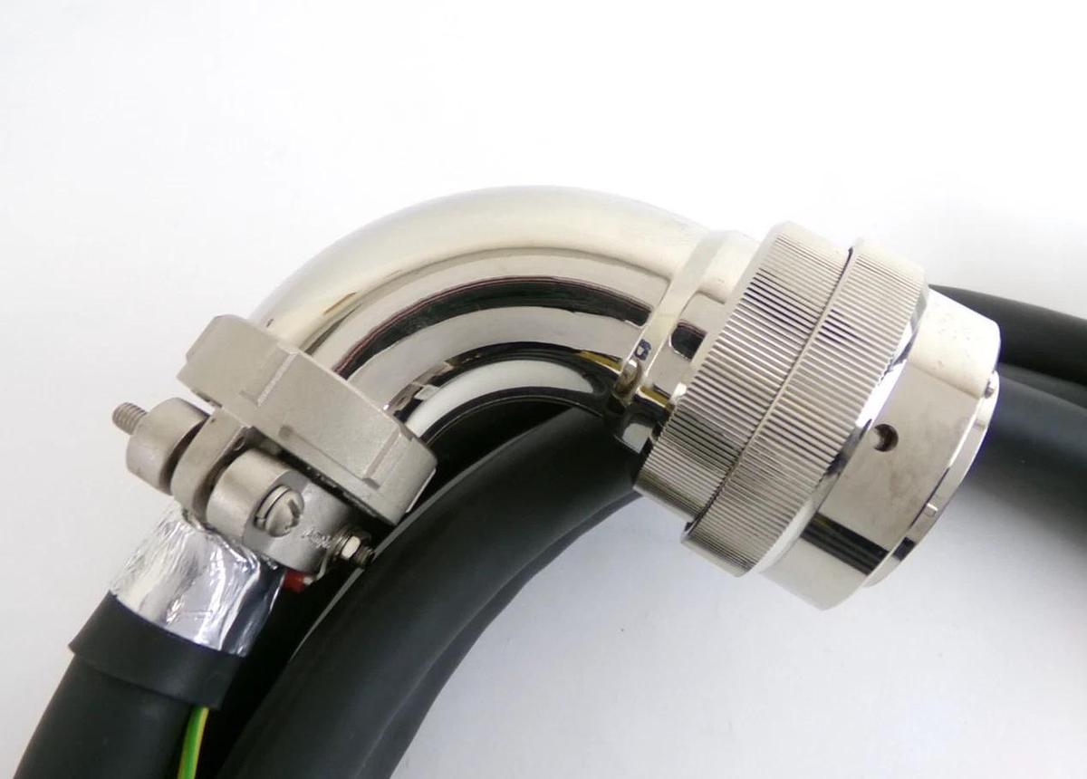 Used STP Edwards B750-30-050 Turbomolecular Pump Control Cable 3M Turbo Working