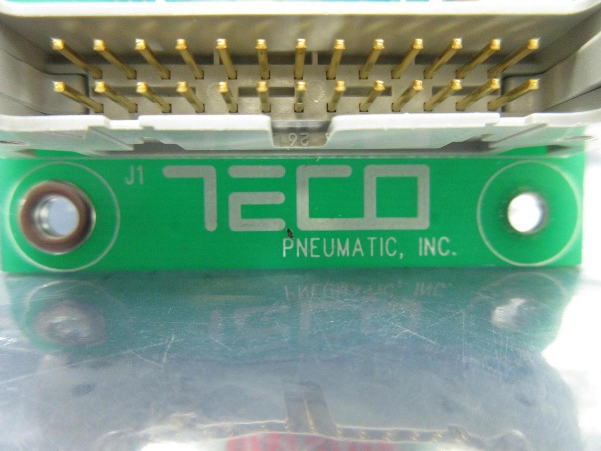 Used TECO Pneumatic DES375-010-8 3-Port Pneumatic Manifold Board PCB HA010E1 Working