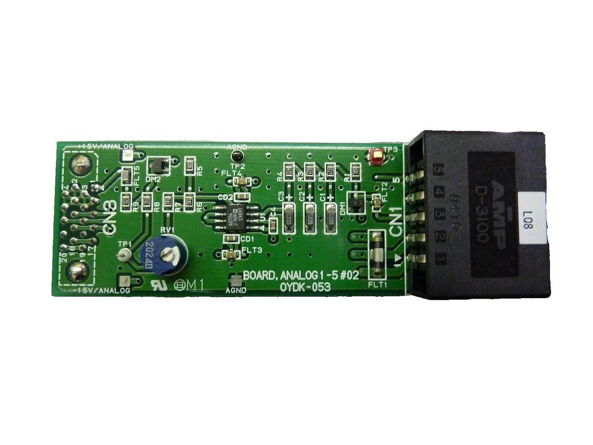 Used TEL Tokyo Electron OYDK-053 ANALOG 1-5 #02 PCB Board Lithius Clean Track Working