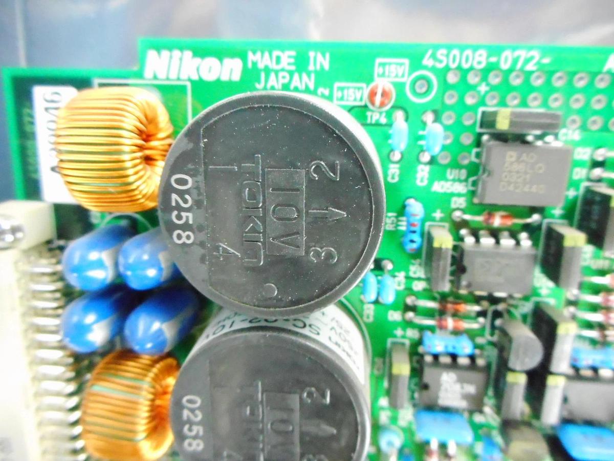 Used Nikon 4S008-072 Relay Control Card PCB ALCP-AD2X3 NSR-S306C Used Working