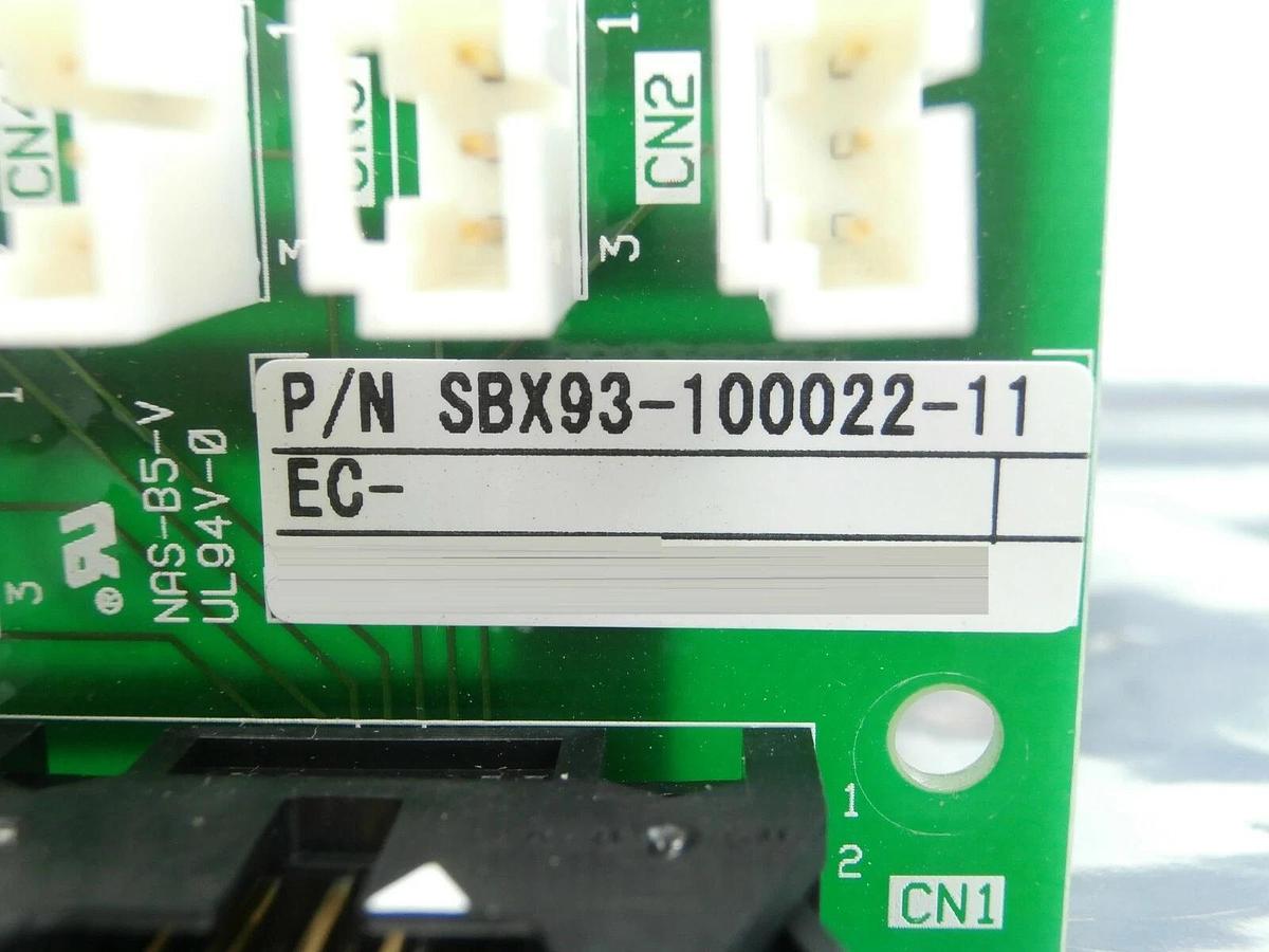 Used Shinko Electric SBX93-100022-11 Interface Board PCB SRCN1 SBX08-000015-11 Used