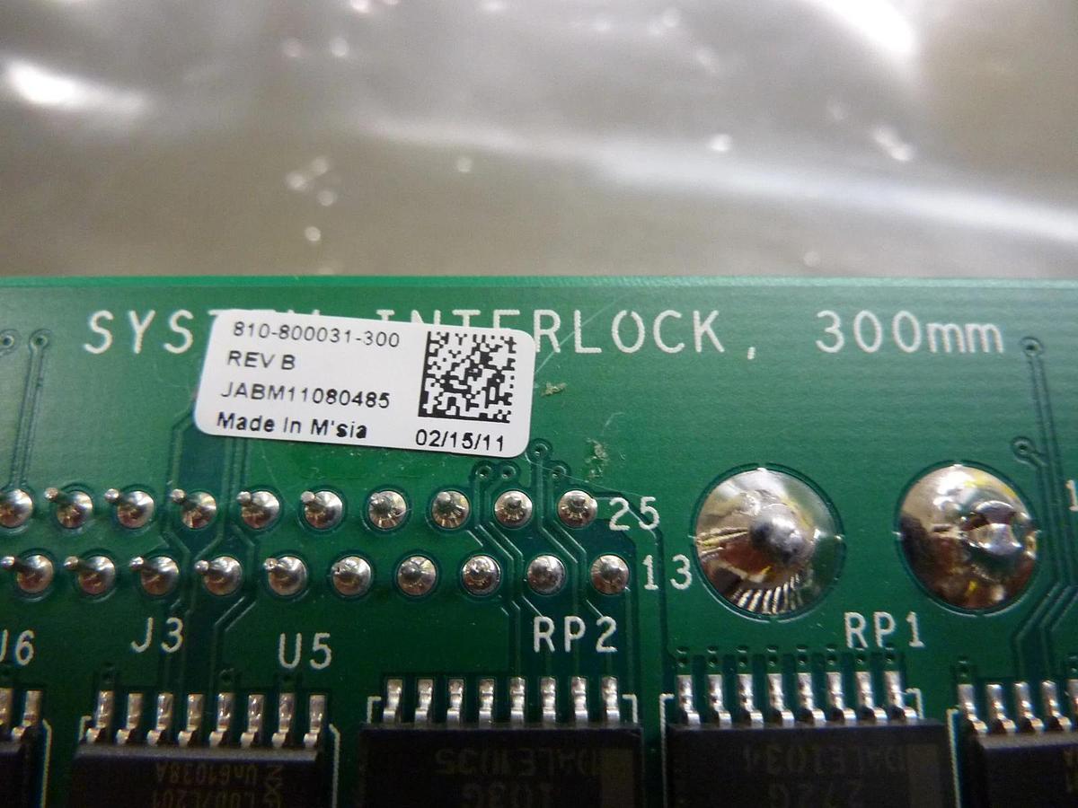 Used Lam Research 810-800031-300 System Interlock 300mm PCB 710-800031-300 Working