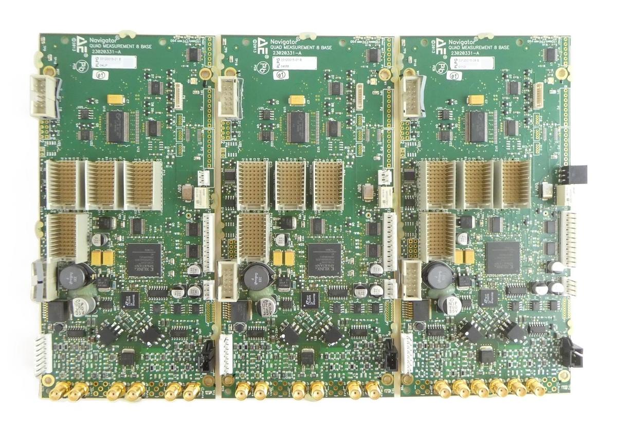 Used AE Advanced Energy 23020331-A Quad Measurement 8 Base PCB Lot of 3 Working