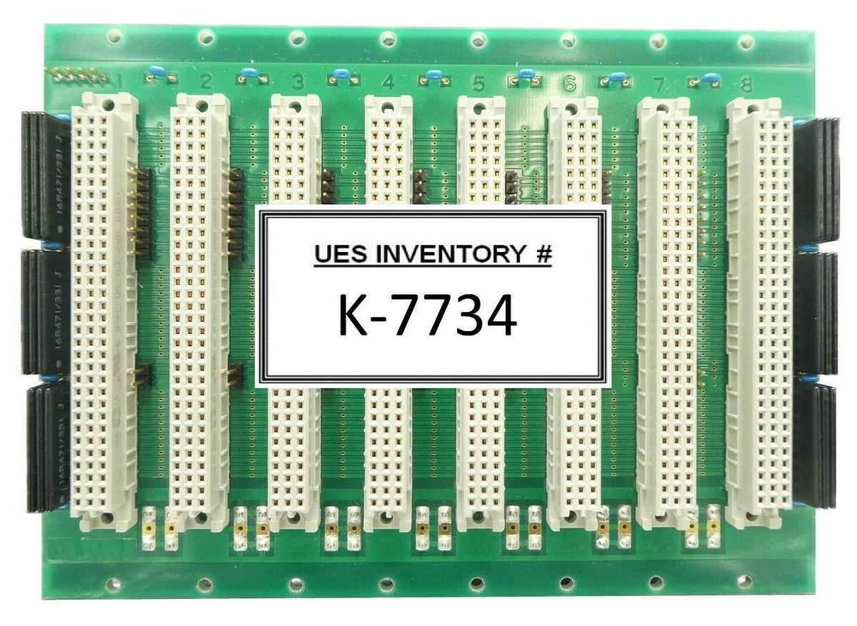 Used EBRAINS 650-VME8T Backplane PCB VMEBUS-J1 Nikon NSR FX-601F Working Surplus
