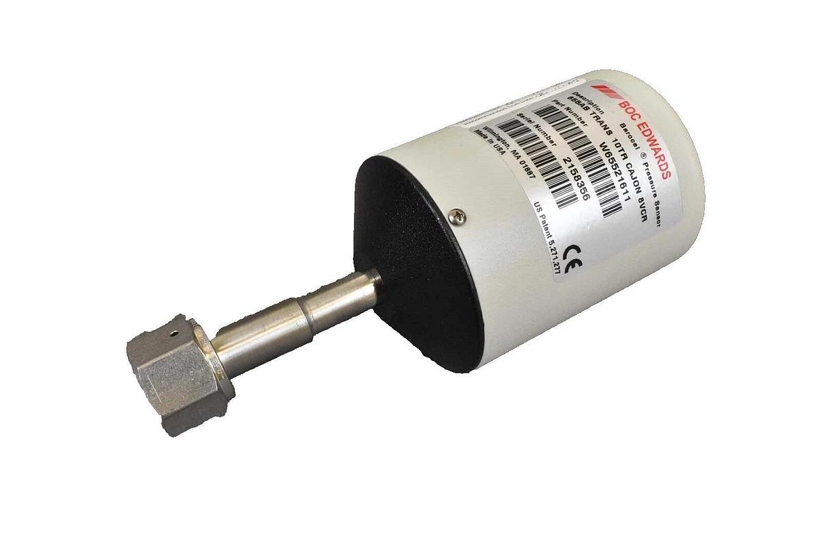 Used Edwards W65531611 Barocel Pressure Sensor 655AB 10 TORR Working Surplus