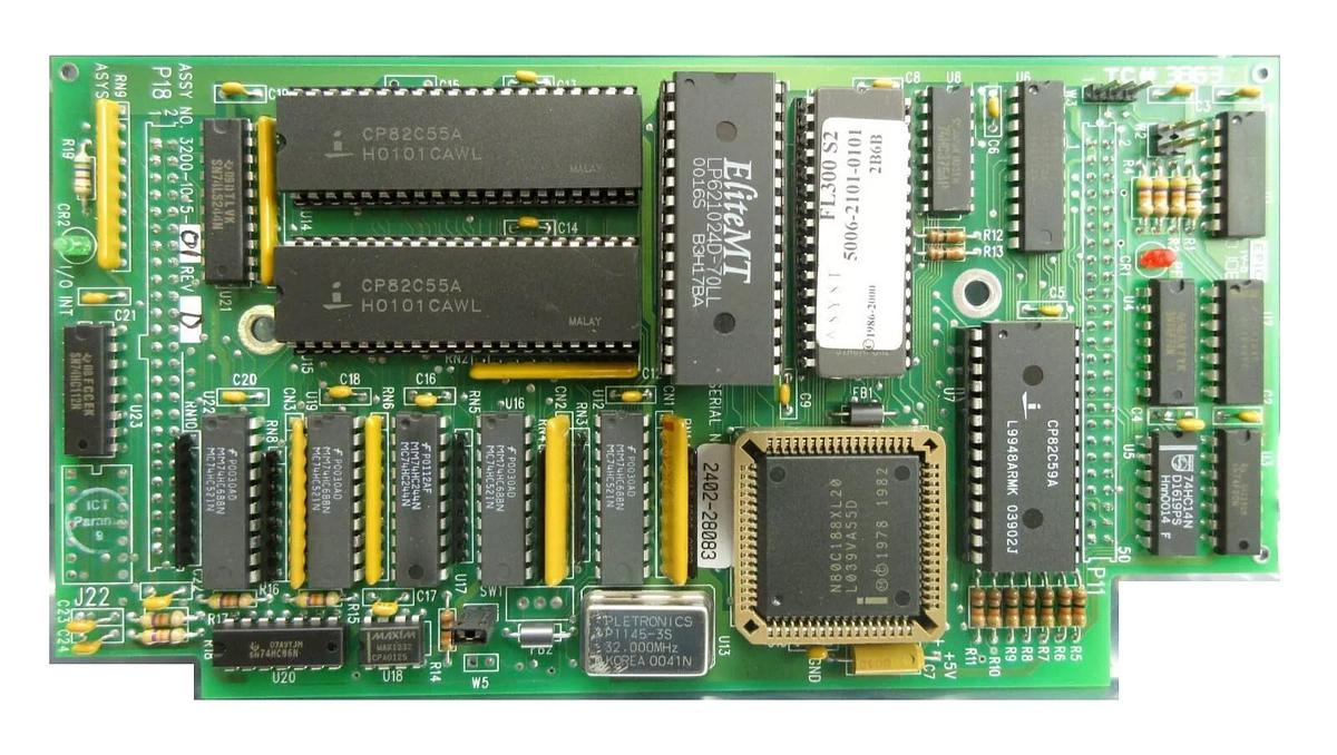 Used Asyst Technologies 3200-1015-01 Automation Processor Board PCB Working Surplus