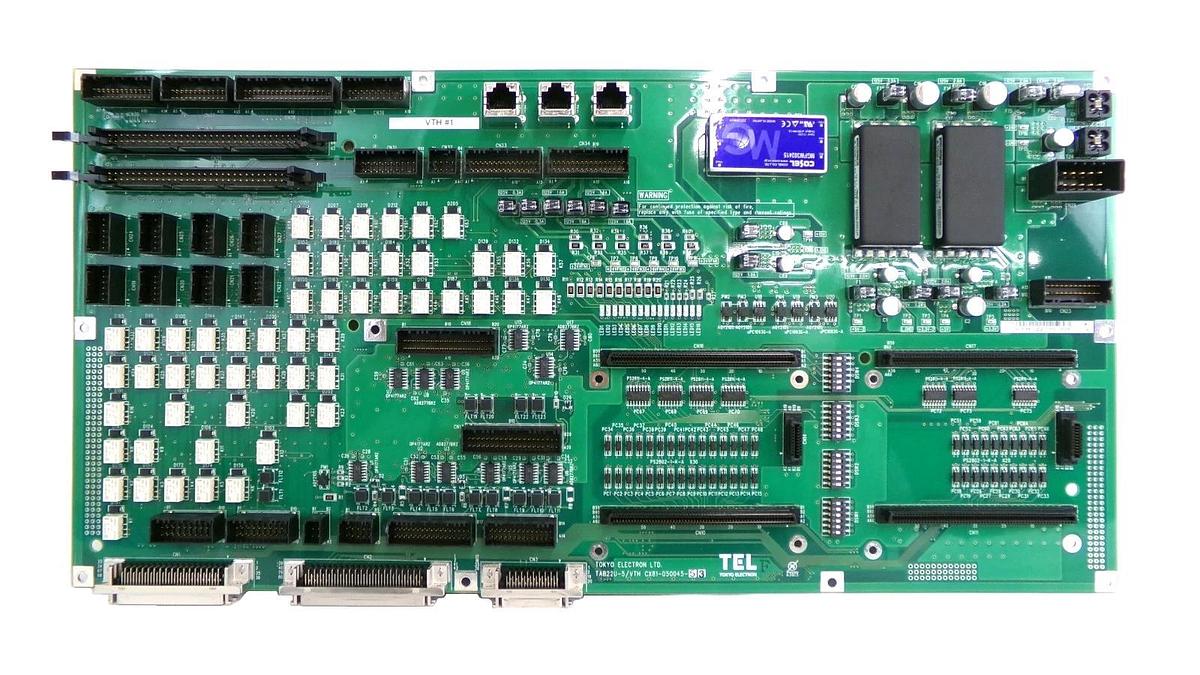 TEL Tokyo Electron CX81-050045-53 PCB Assembly TAB22U-5/VTH New