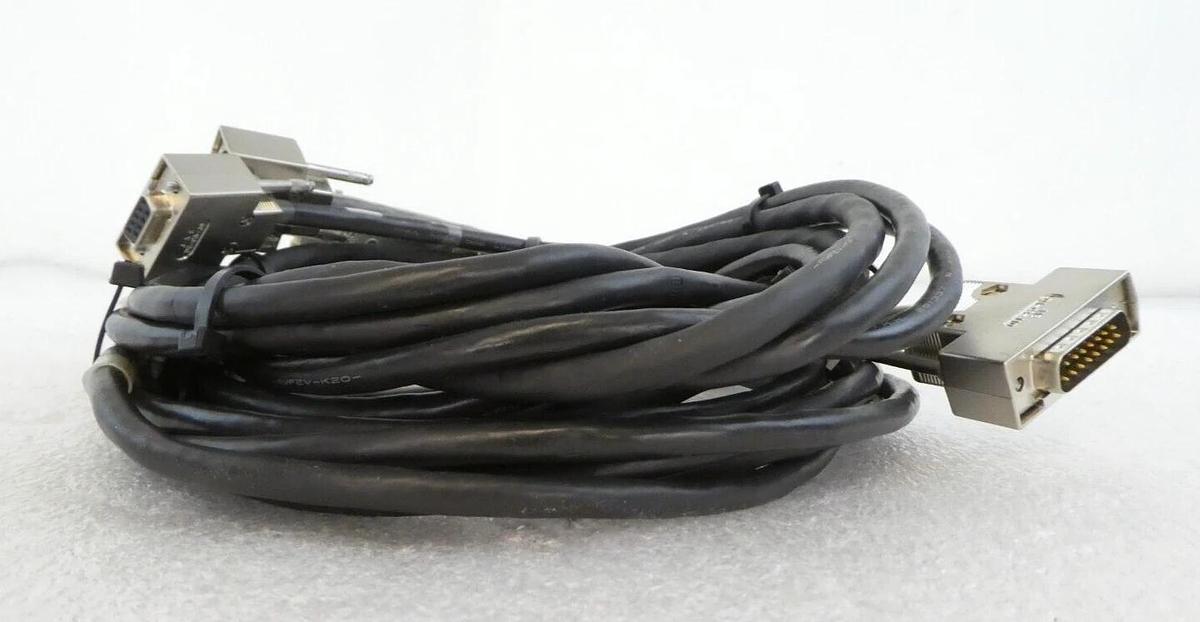Used Kawasaki Prealigner Cable Set 50979-2159L03 50979-2194L02 AMAT 0190-09098 Spare