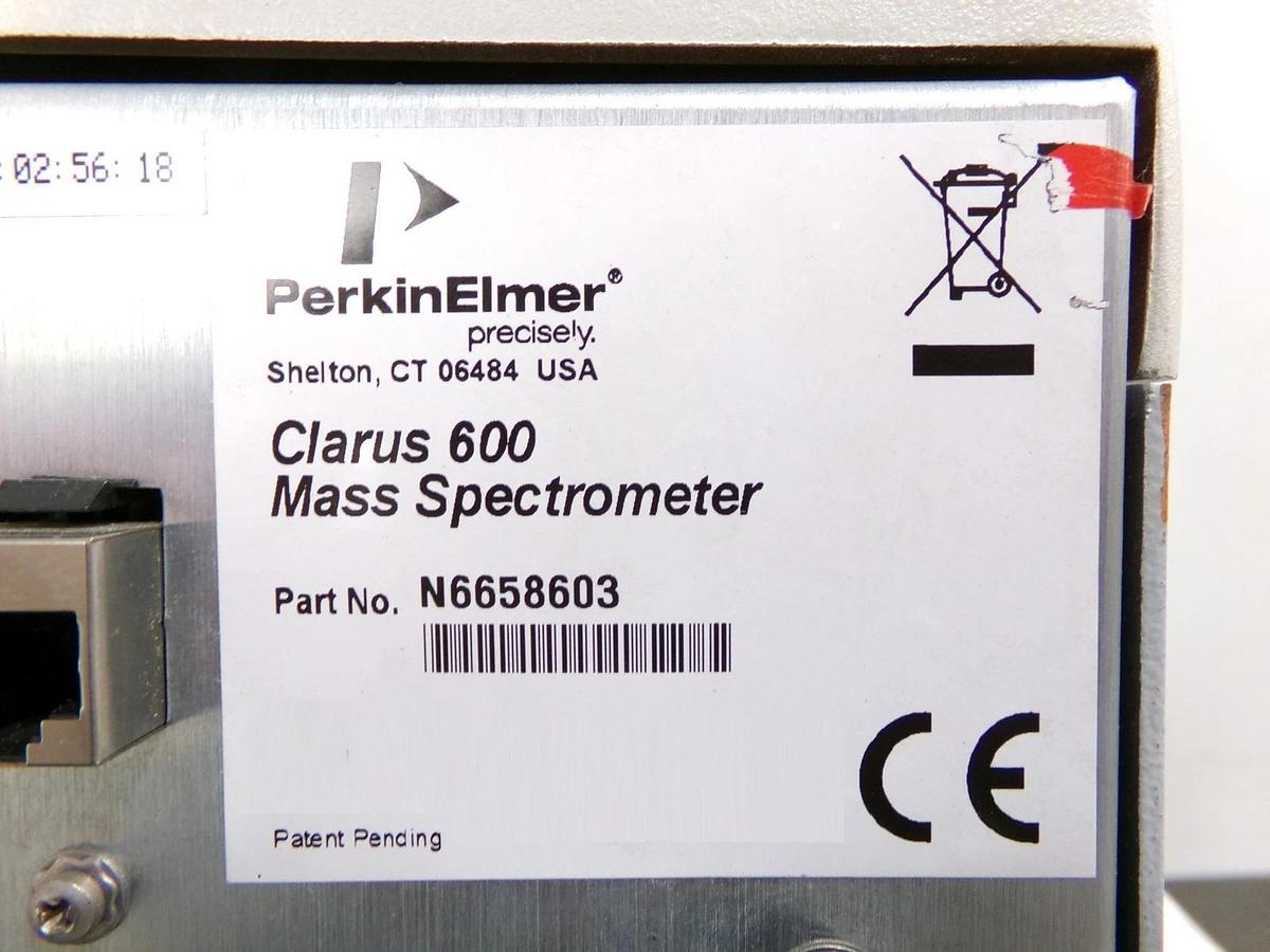 Used PerkinElmer N6658603 GC/MS Mass Spectrometer Clarus 600 T Untested As-Is