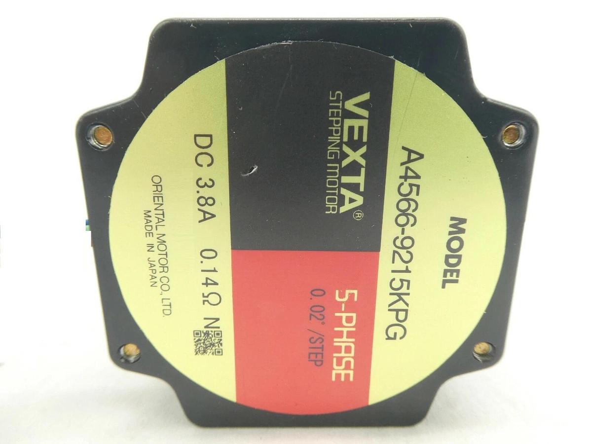 Used Oriental Motor A4566-9215KPG 5-Phase Stepping Motor VEXTA Working Surplus