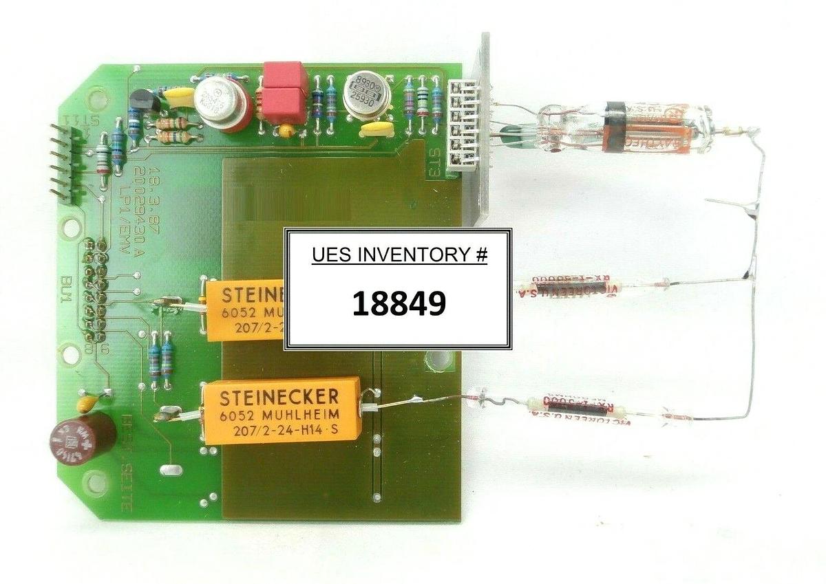 Used Leybold Vacuum 200 29 430 LP1/EMV Board PCB 200.29.430 ULTRATEST UL 500 Working