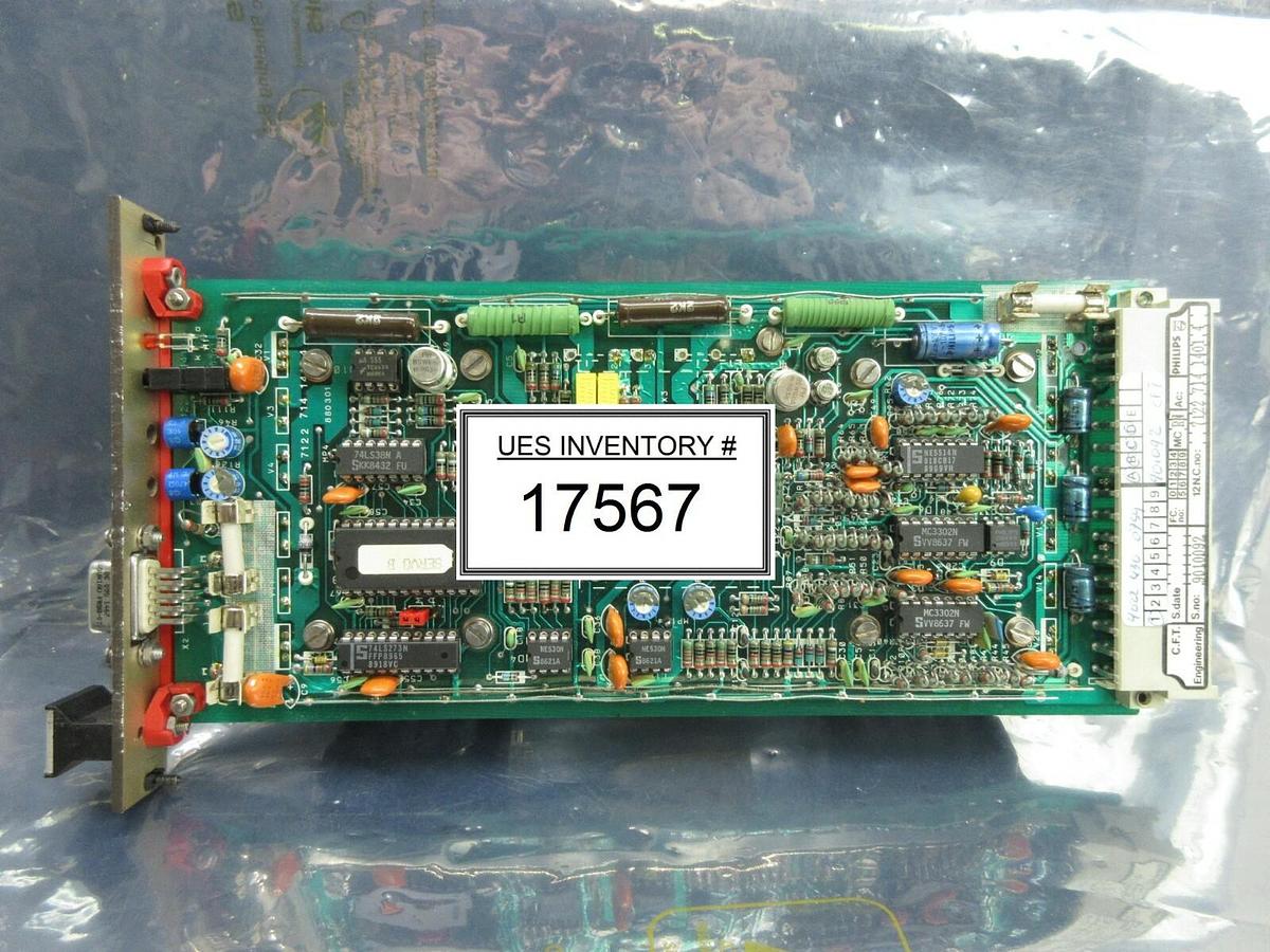 Used Philips 7122 714 1401.4 Processor PCB Card MCDM 60 5,5 ASML PAS 5000/2500 Used