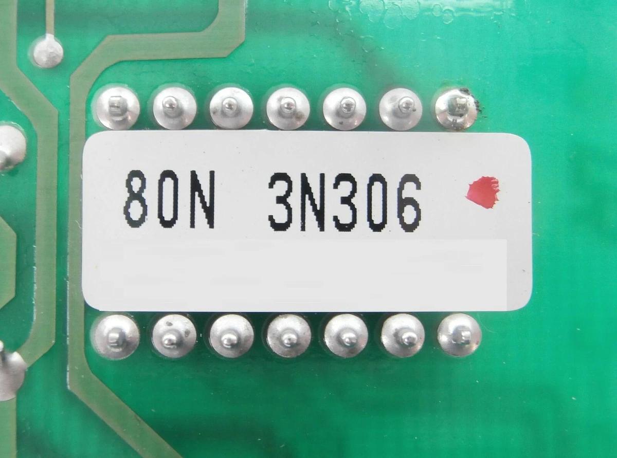 Used Toray 80N 3N306 Oxygen Analyzer Selection Board PCB L75RN-C Working Surplus