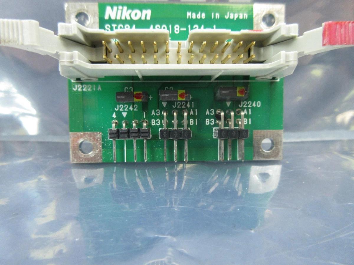 Used Nikon 4S018-134-1 Interface Relay Board PCB STG84 NSR-S202A Used Working