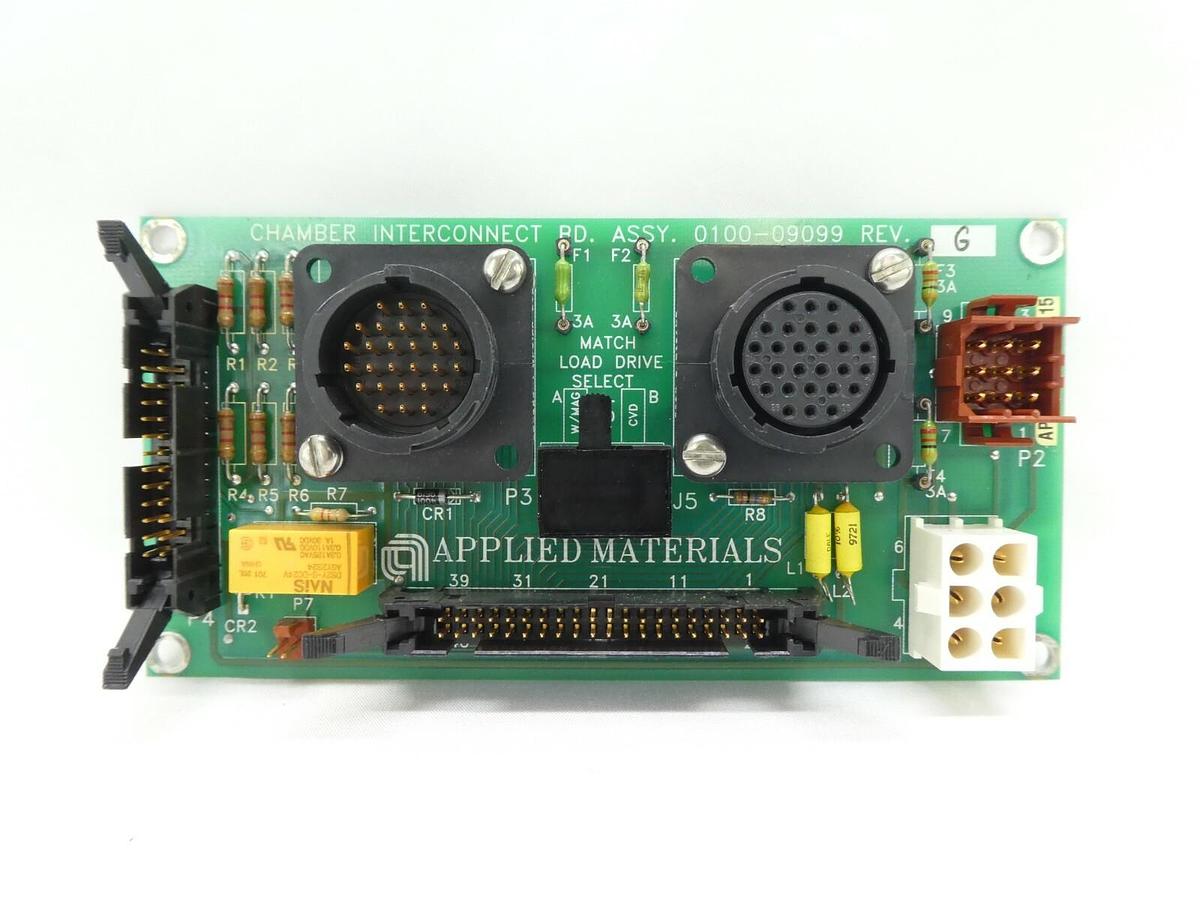 Used AMAT Applied Materials 0100-09099 Chamber Interconnect PCB Working Surplus
