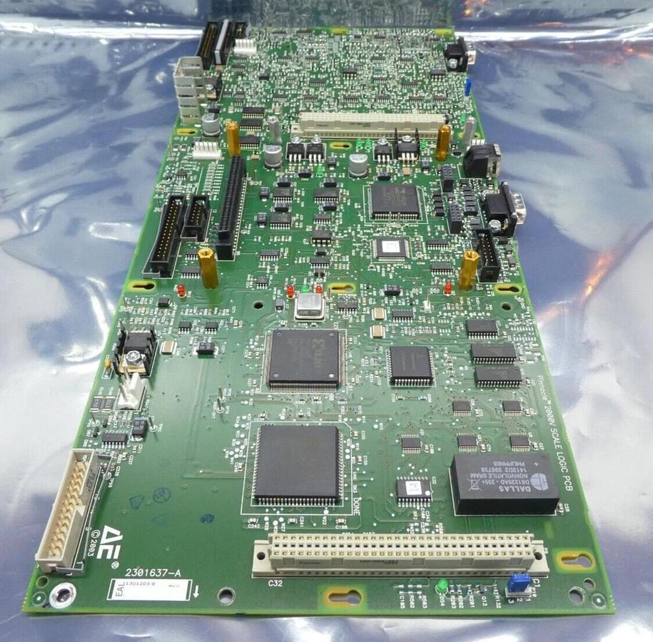Used AE Advanced Energy 2301637-A Pinnacle 2000V Scale Logic PCB 1301203 Working