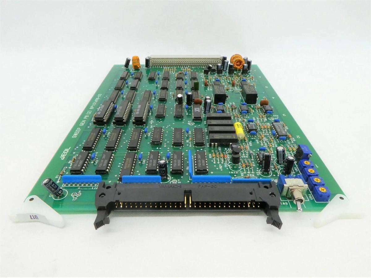 Used JEOL BP101498-03 SWEEP GEN PB(2) PCB Card JWS-2000 Wafer Review SEM Working