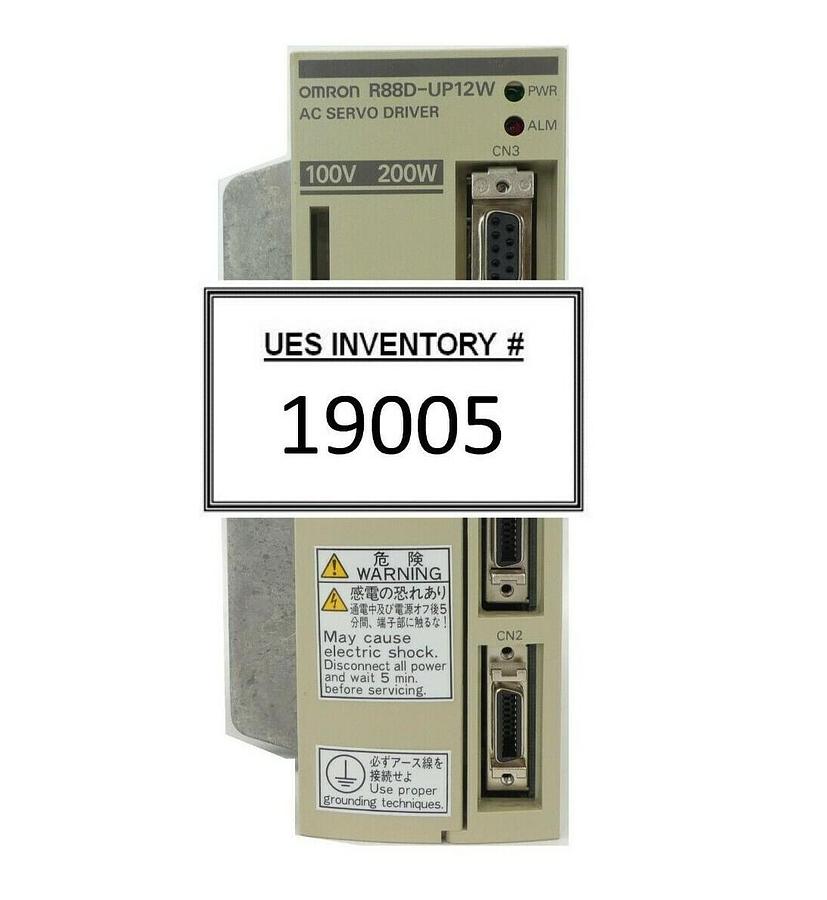 Used Omron R88D-UP12W AC Servo Driver R88D-U Working Surplus