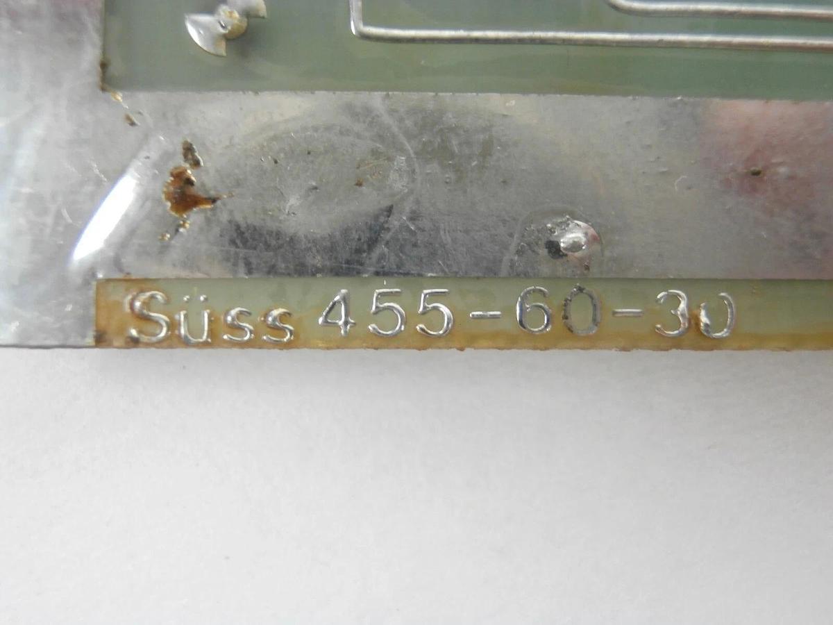 Used Karl Suss 455-60-30 PCB Card 559.30bA MJB 55 Wafer Mask Aligner Working Surplus