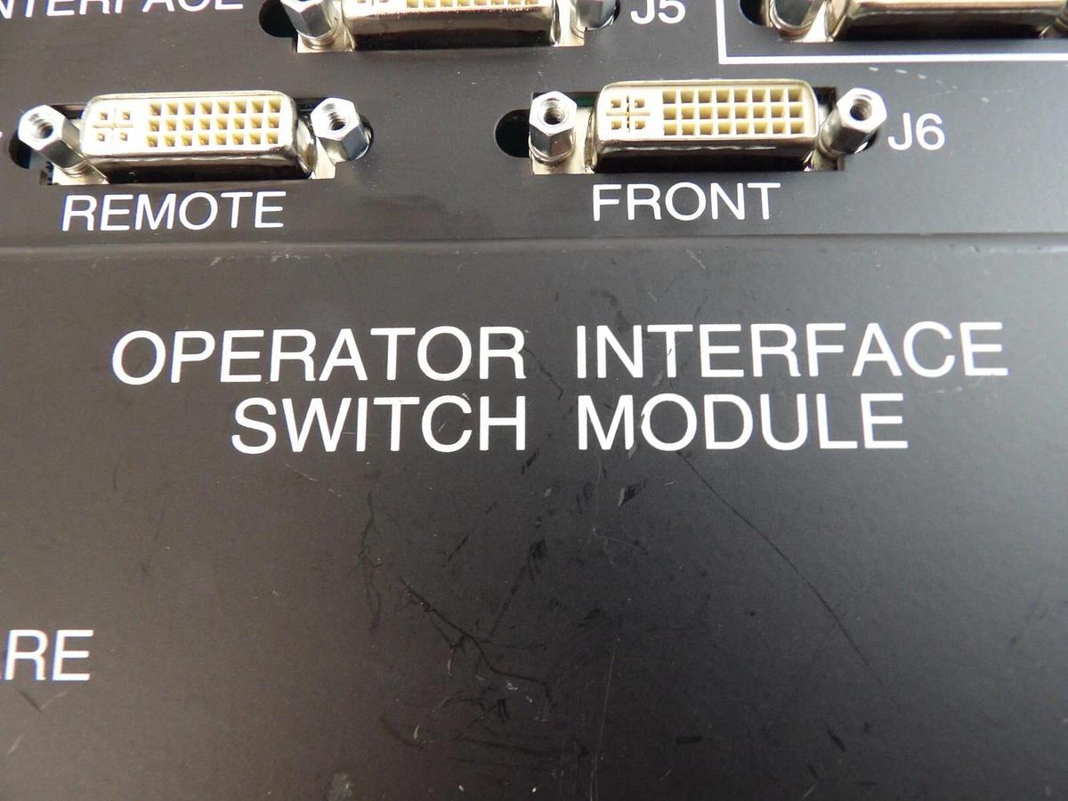 Used AMAT Applied Materials 0100-04164 Monitor/KB/Serial Light Pen Switch Working