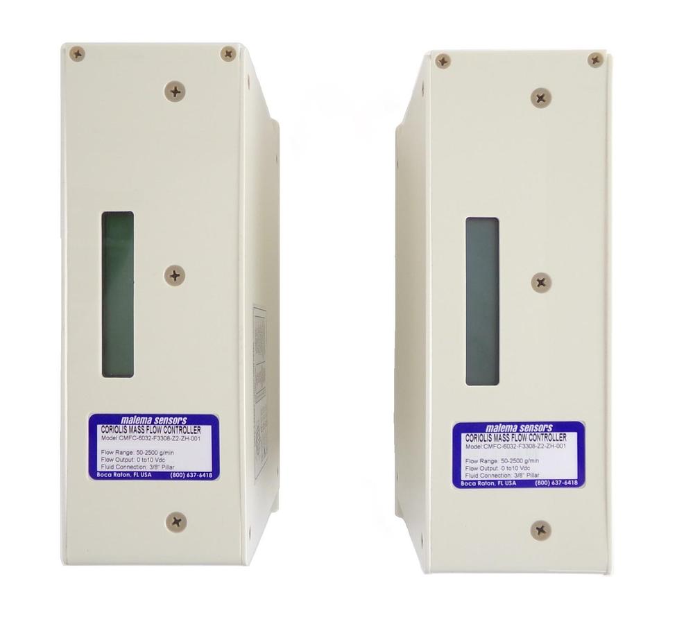 Malema Sensors CMFC-6032-F3308-Z2-ZH-001 Coriolis MFC Lot of 2 New