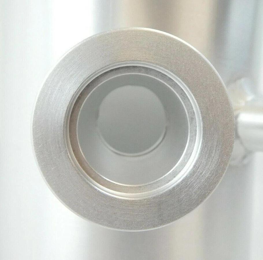 Used Novellus Systems 16-00037-02 3-Port NW16 NW25 Vacuum Nipple Cleaned Surplus