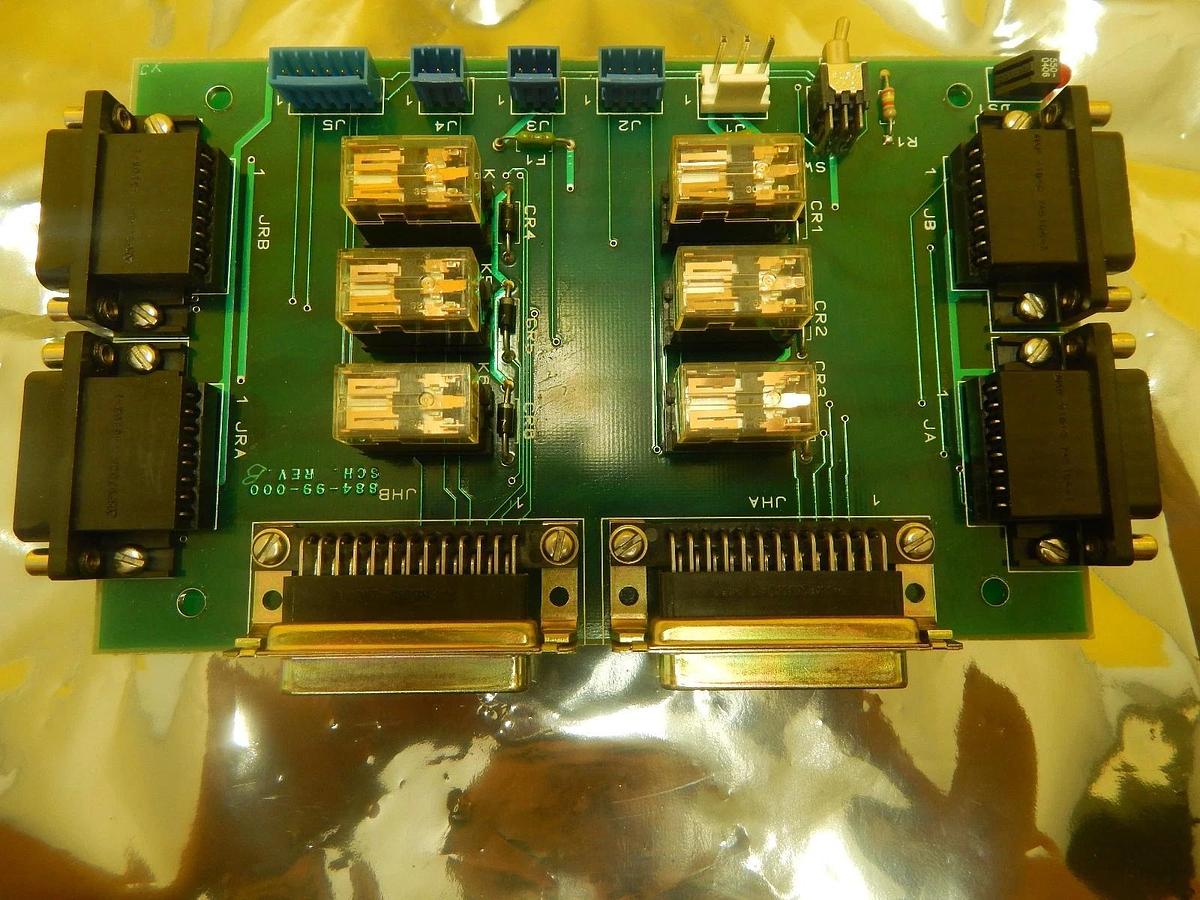 Used MRC Materials Research 884-99-000 Relay PCB Board Eclipse Star Used Working